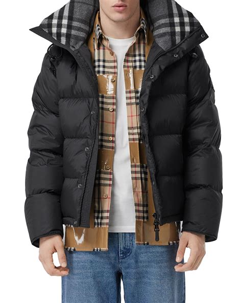 burberry mens jackets|burberry men's puffer jacket.